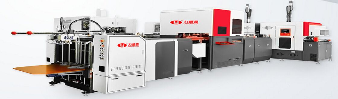 2 w 1 inteligentna automatyczna szybka kartonowa sztywna maszyna do tworzenia pudełek 50-52PCS/min