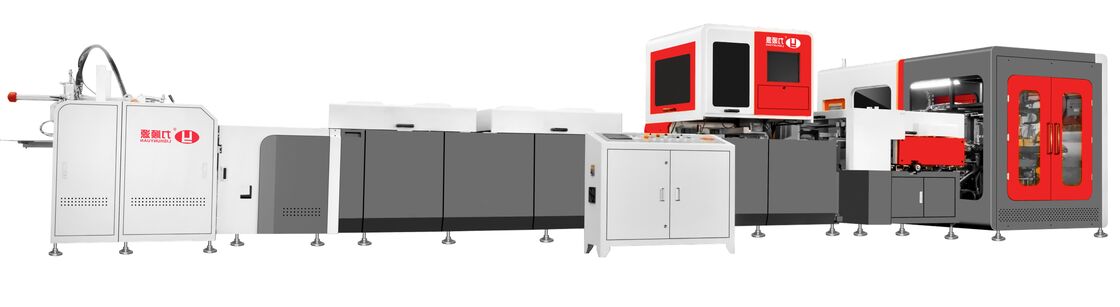 Inteligentny szybki system produkcji pudełek w stylu wyrywkowym 20-30 sztuk/min. nadaje się do pudełek wina pudełek rurkowych