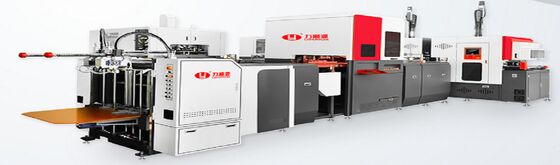 2 w 1 inteligentna automatyczna szybka kartonowa sztywna maszyna do tworzenia pudełek 50-52PCS/min