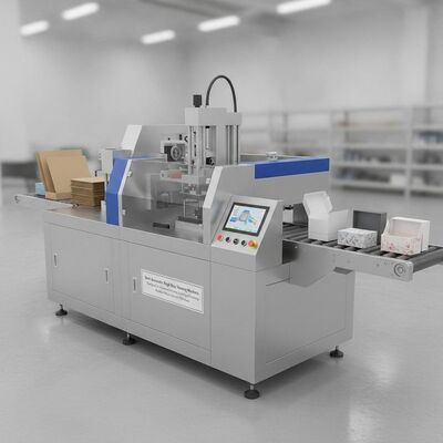 Semi Automatic Rigid Box Making Machine Designed for Pressure Forming Folding and Molding of Mobile Phone Shoe and Gift Boxes